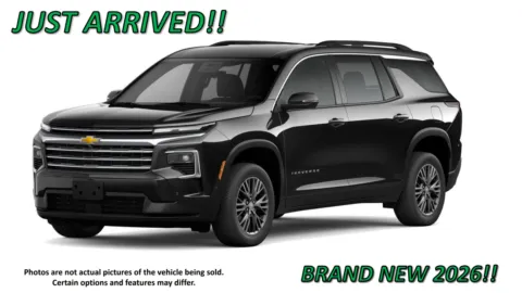Black 2026 Chevrolet Traverse LT for sale in Clinton, MO