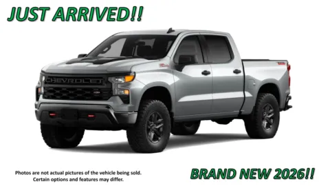 Gray 2026 Chevrolet Silverado 1500 Custom Trail Boss for sale in Clinton, MO