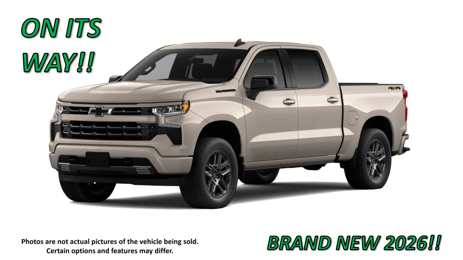 White 2026 Chevrolet Silverado 1500 RST for sale in Clinton, MO
