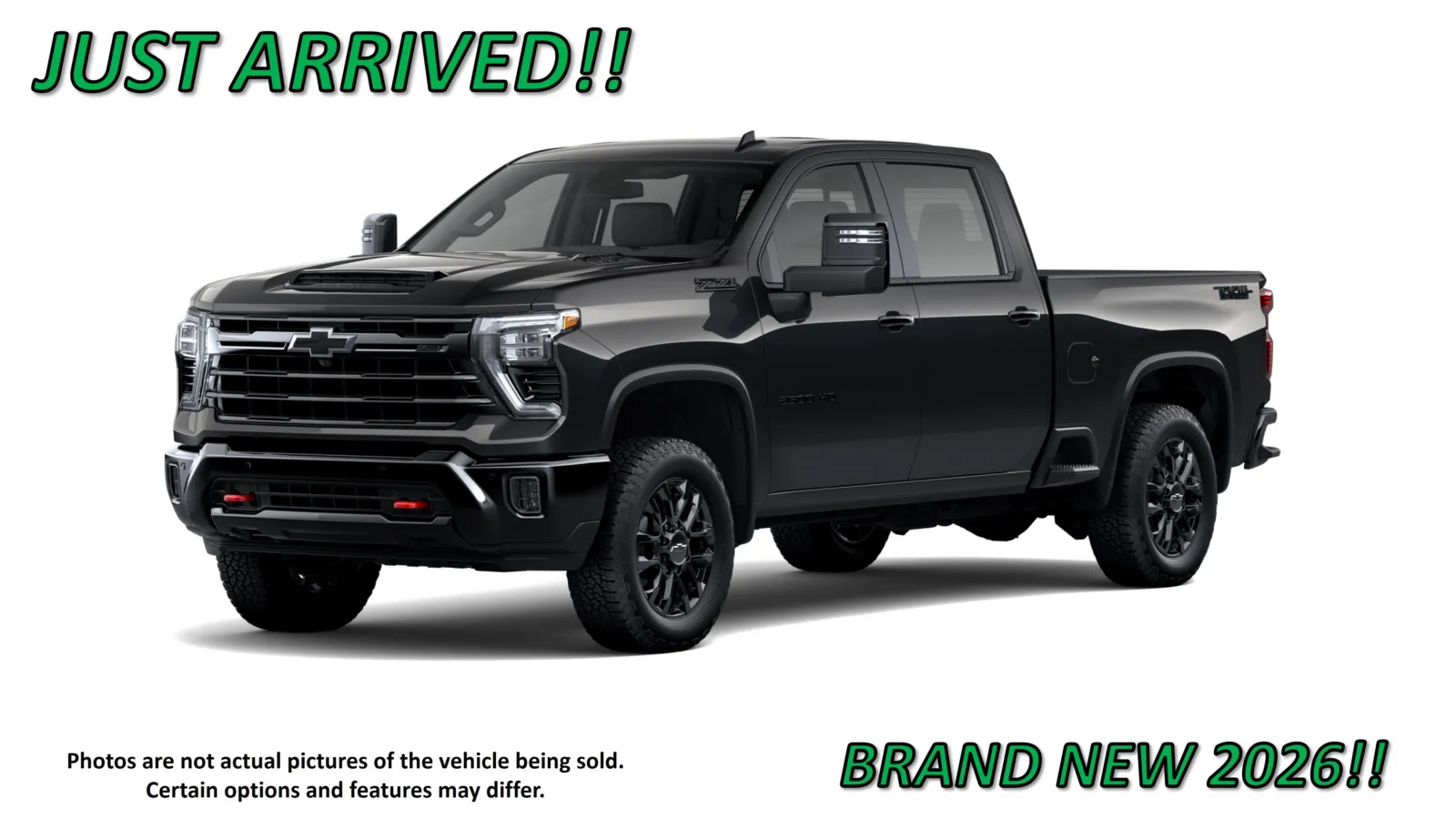 Black 2026 Chevrolet Silverado 2500 HD LT for sale in Clinton, MO