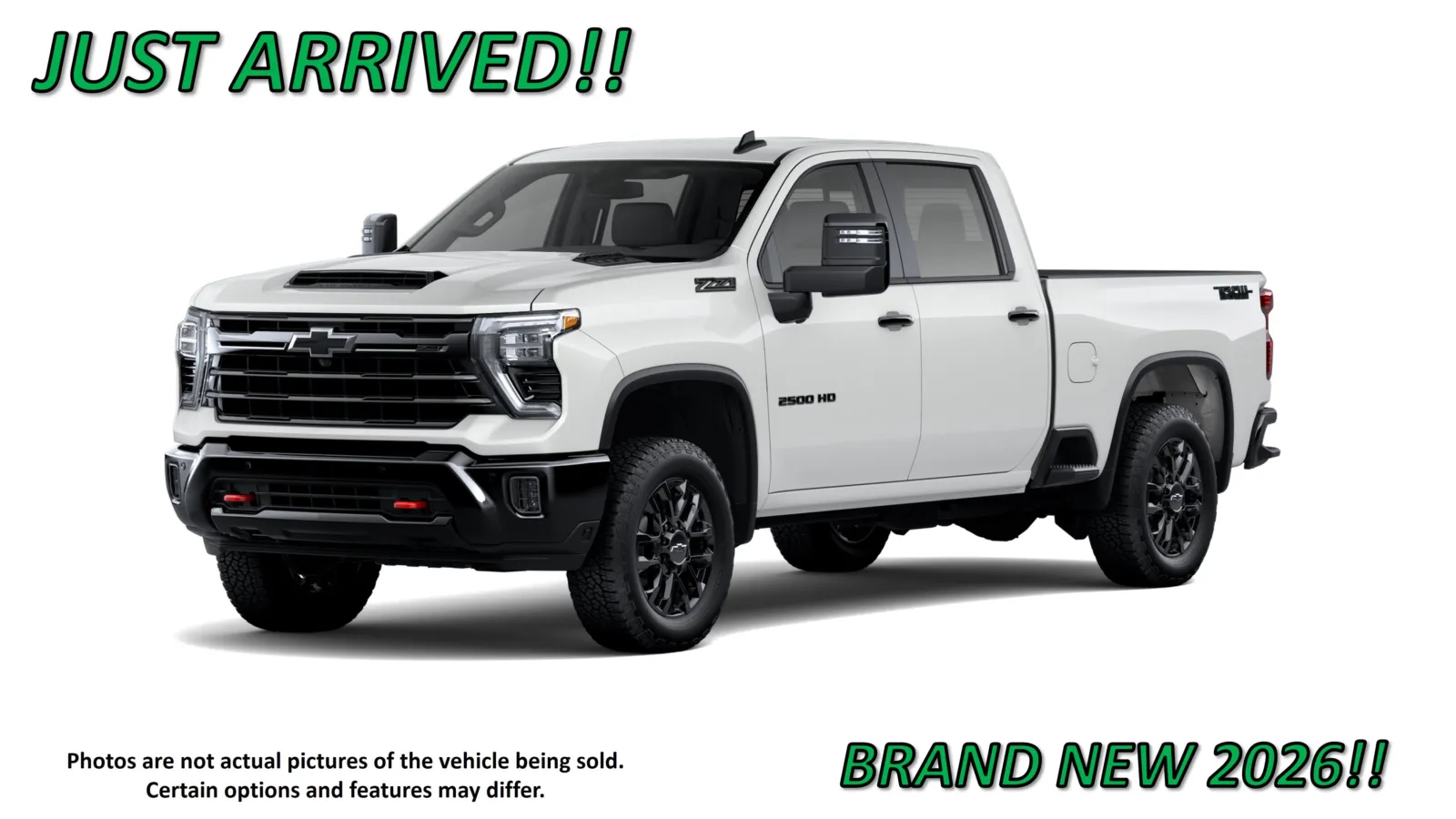 White 2026 Chevrolet Silverado 2500 HD LT for sale in Clinton, MO