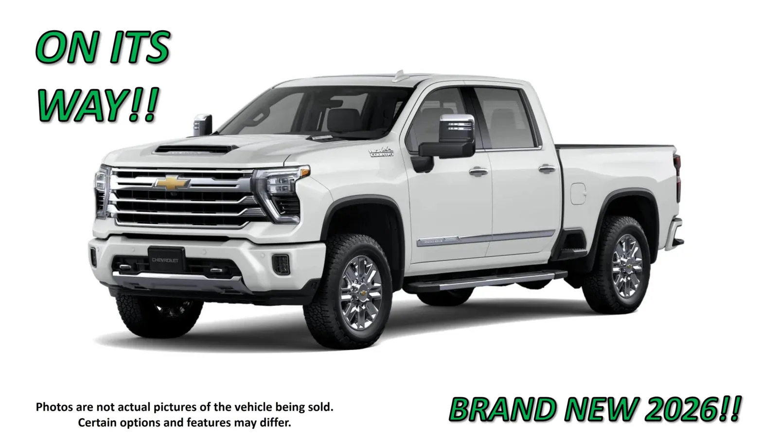 White 2026 Chevrolet Silverado 3500 HD High Country for sale in Clinton, MO