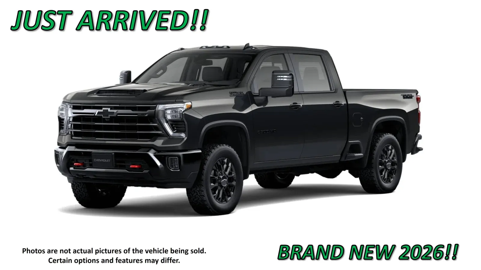Black 2026 Chevrolet Silverado 2500 HD LT for sale in Clinton, MO