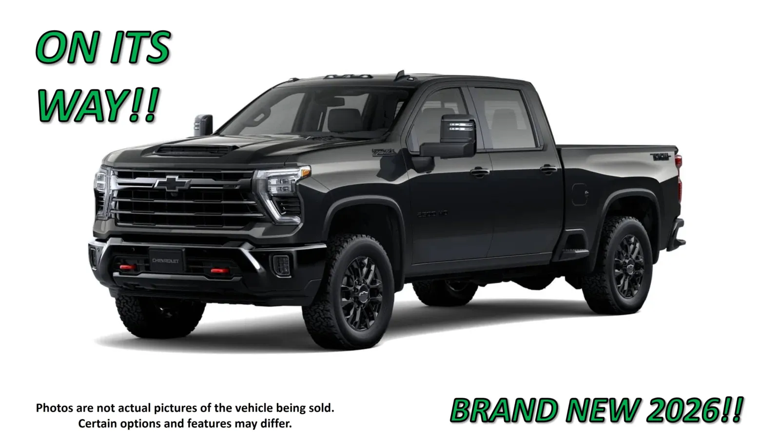 Black 2026 Chevrolet Silverado 2500 HD LT for sale in Clinton, MO