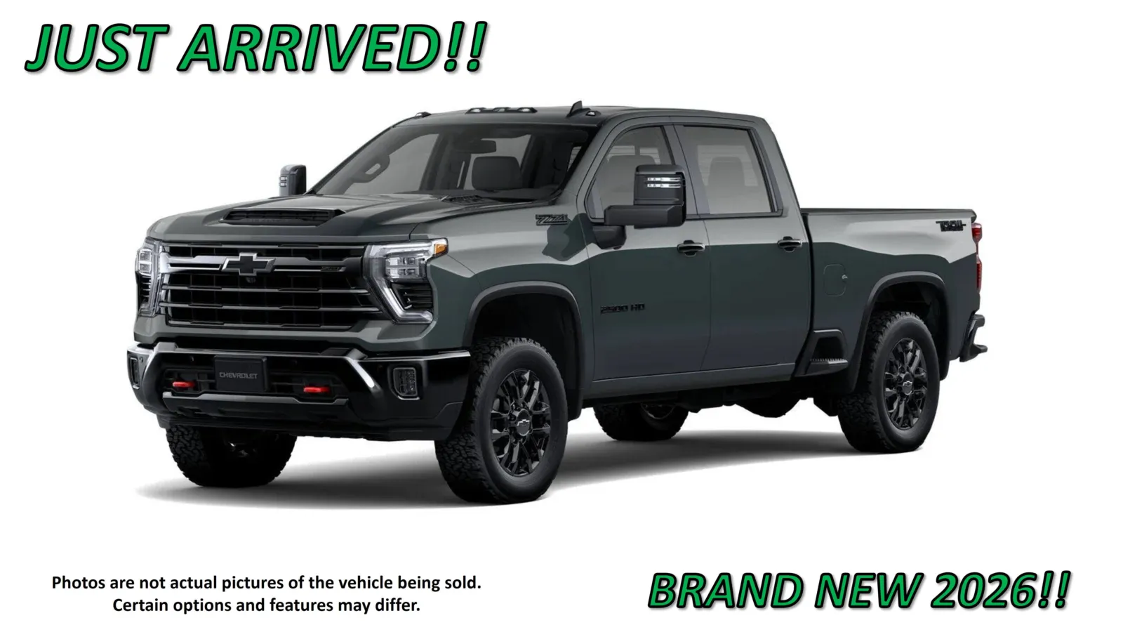 Gray 2026 Chevrolet Silverado 2500 HD LT for sale in Clinton, MO