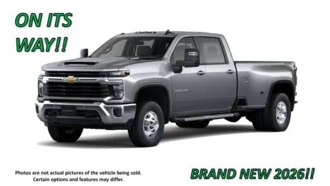Gray 2026 Chevrolet Silverado 3500HD LT for sale in Clinton, MO