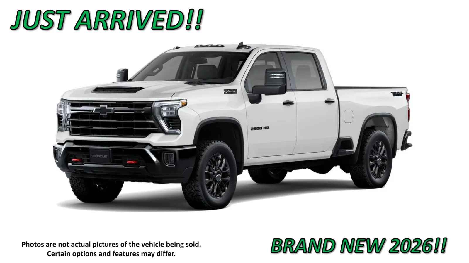 White 2026 Chevrolet Silverado 2500 HD LT for sale in Clinton, MO