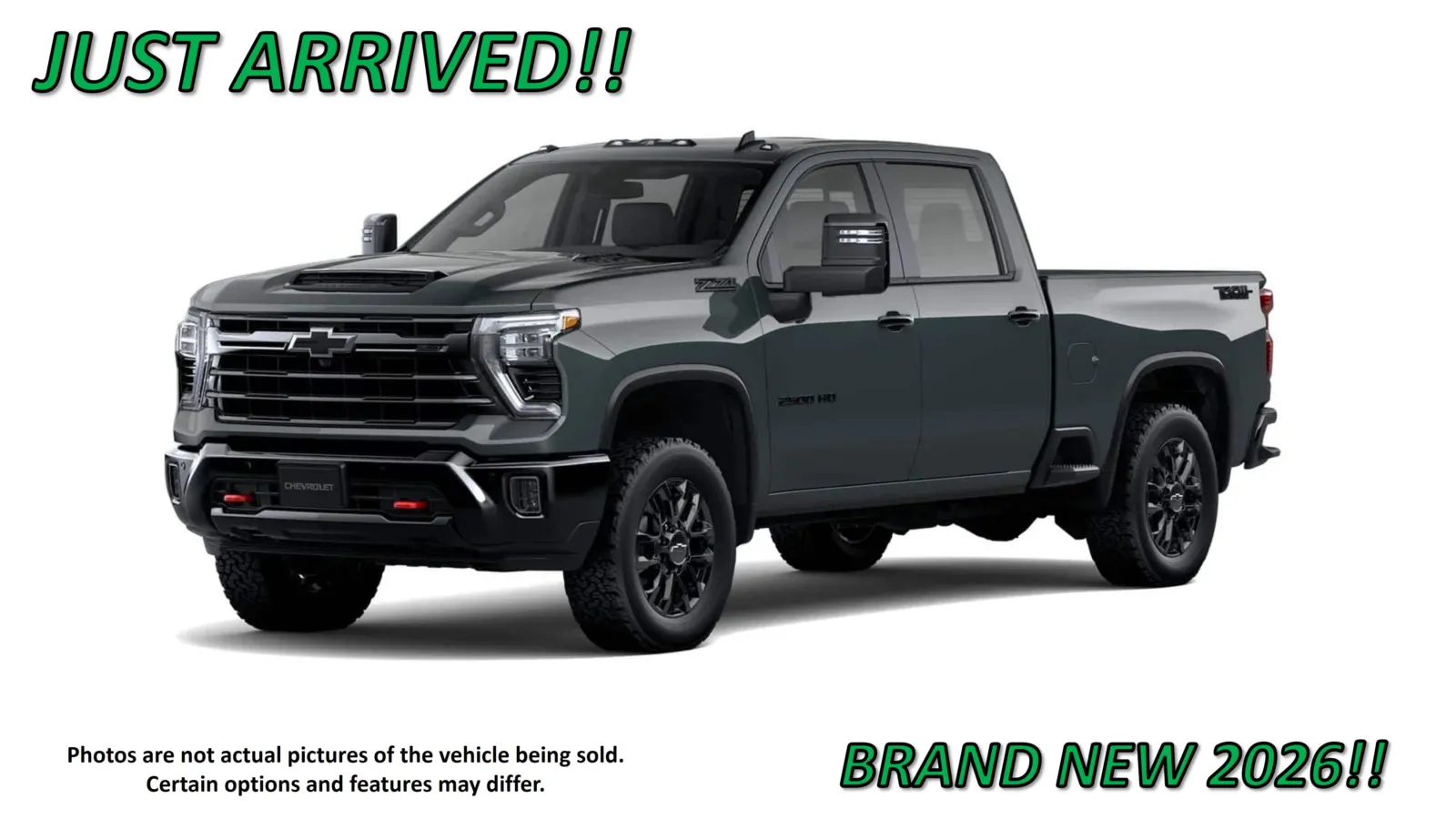 Gray 2026 Chevrolet Silverado 2500 HD LT for sale in Clinton, MO