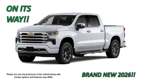 White 2026 Chevrolet Silverado 1500 High Country for sale in Clinton, MO