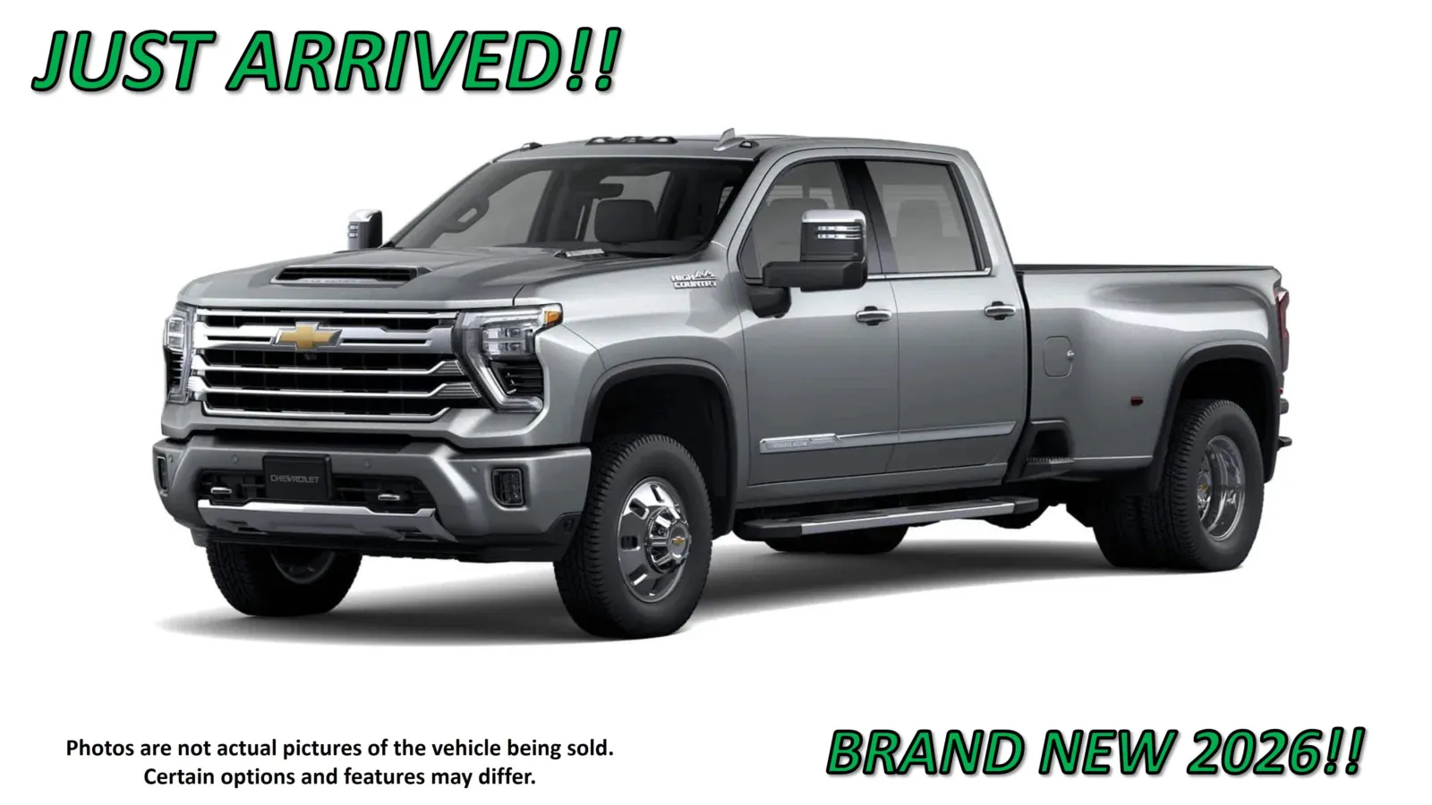 Gray 2026 Chevrolet Silverado 3500 HD High Country for sale in Clinton, MO