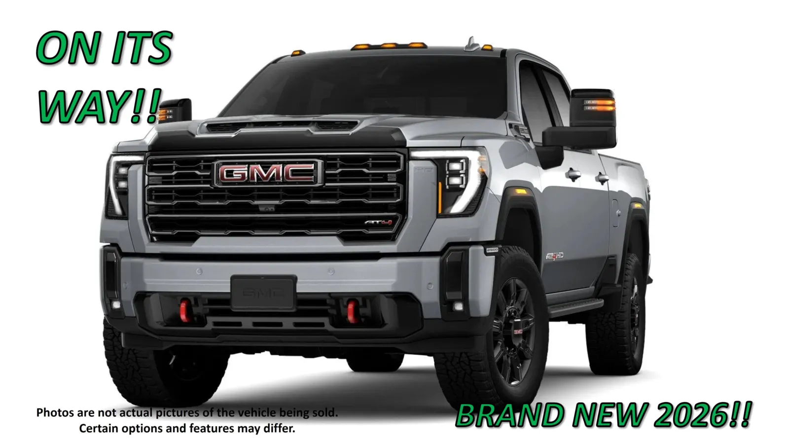 Gray 2026 GMC Sierra 2500 HD AT4 for sale in Clinton, MO