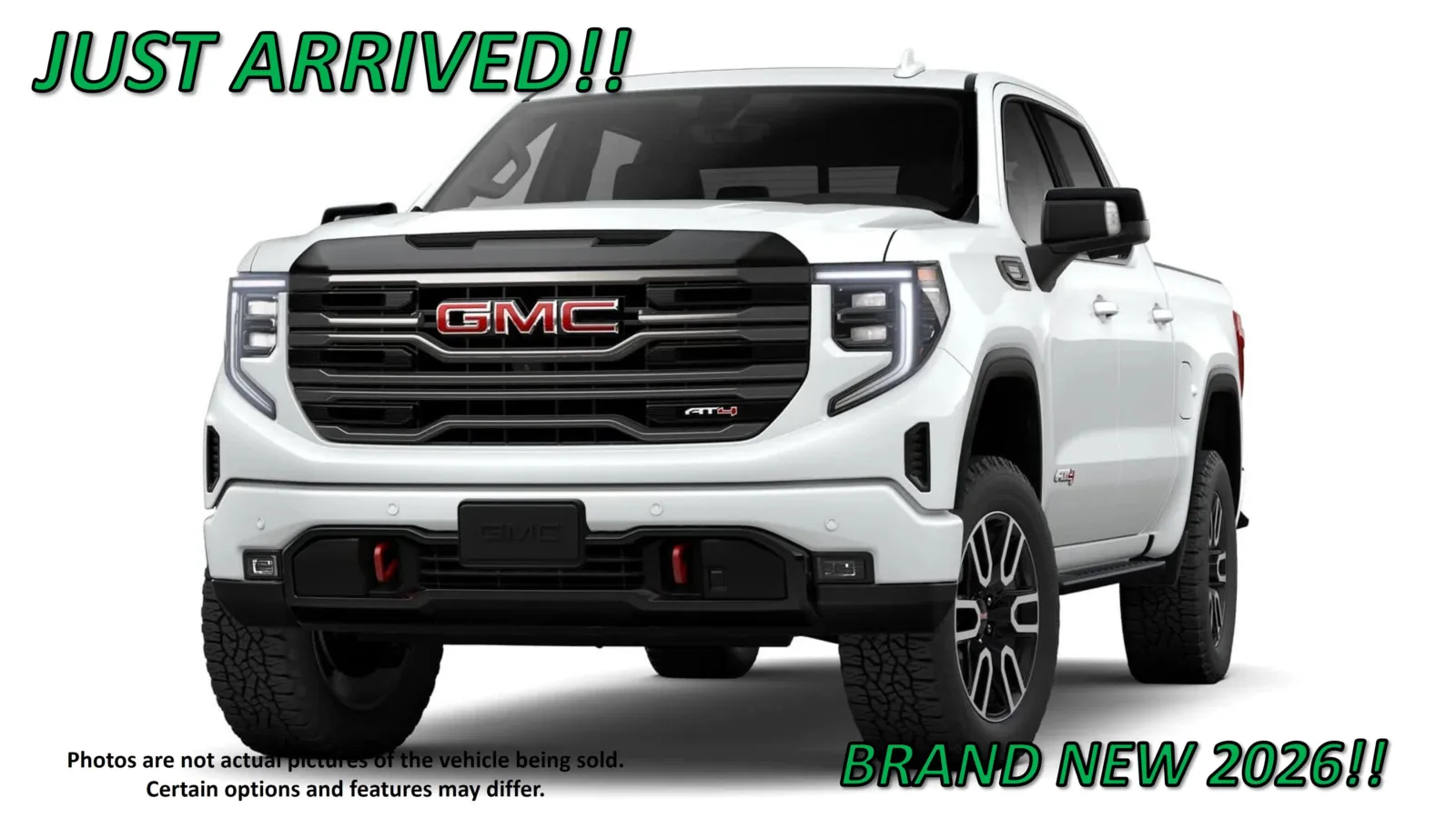 White 2026 GMC Sierra 1500 AT4 for sale in Clinton, MO