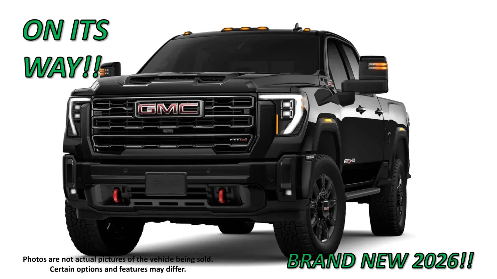 Black 2026 GMC Sierra 2500 HD AT4 for sale in Clinton, MO