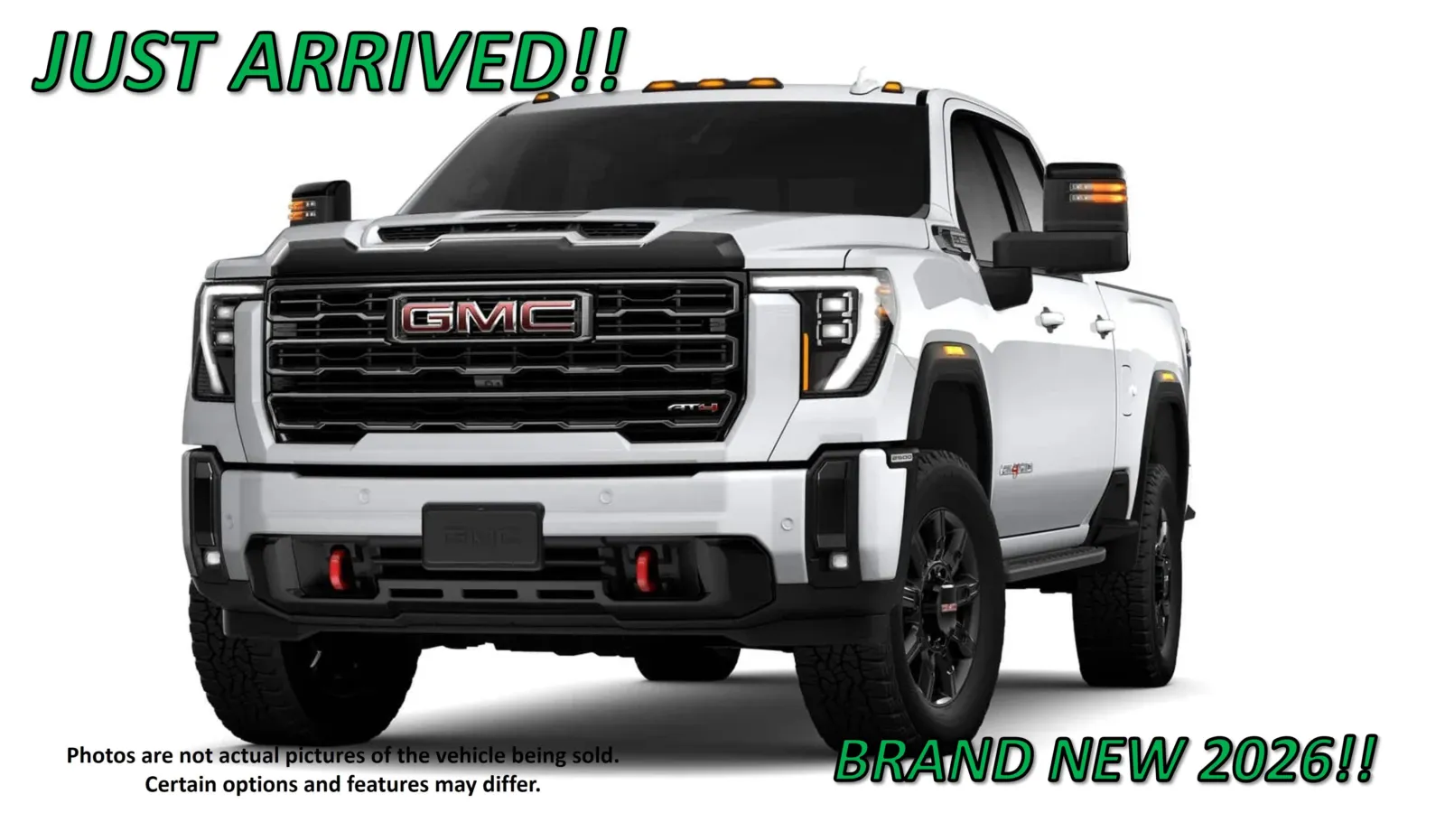 White 2026 GMC Sierra 2500 HD AT4 for sale in Clinton, MO