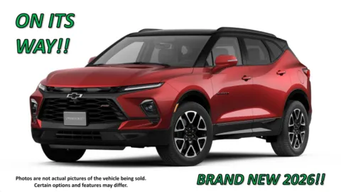 Red 2026 Chevrolet Blazer RS for sale in Clinton, MO