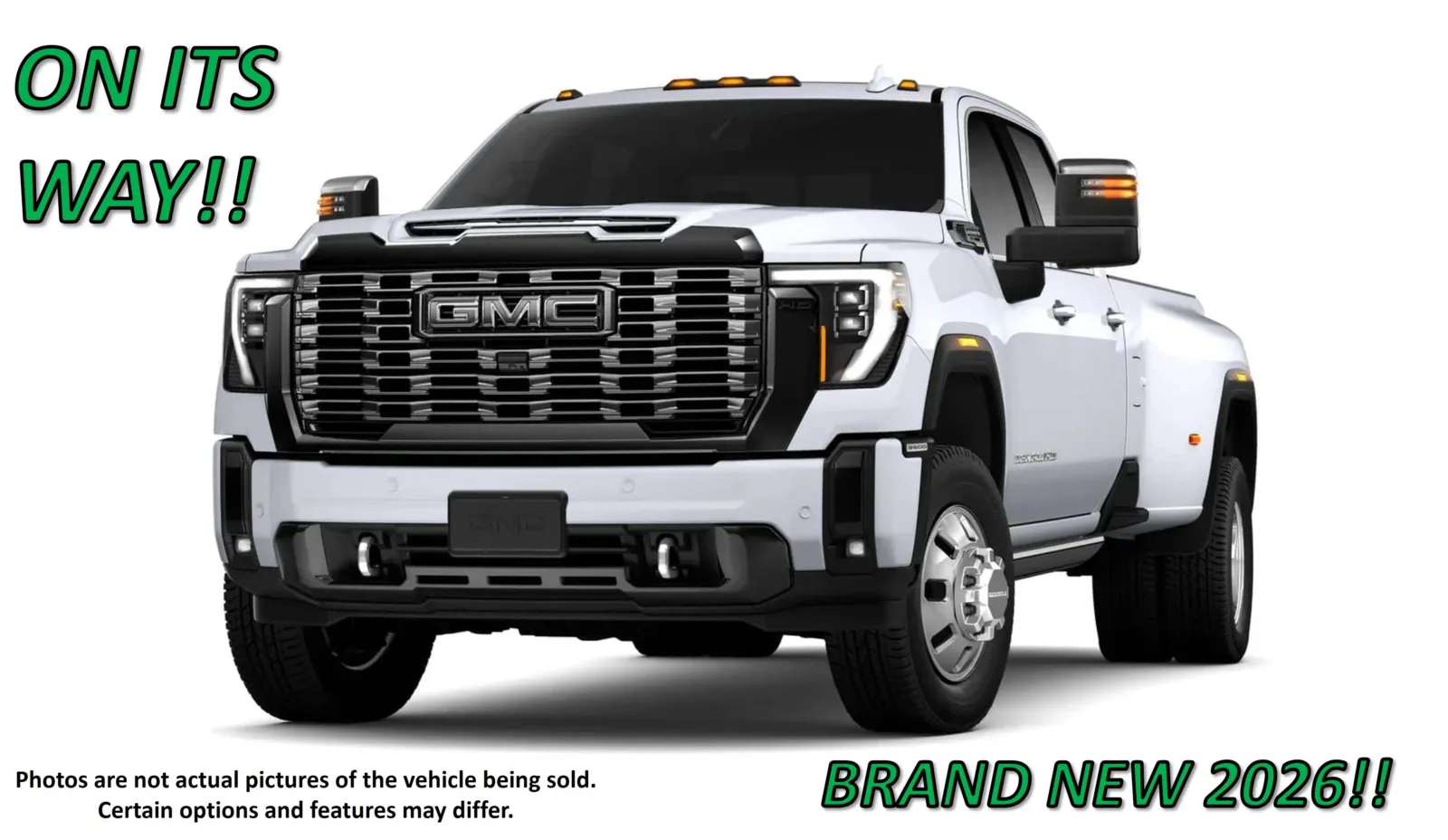 White 2026 GMC Sierra 3500 HD Denali Ultimate for sale in Clinton, MO