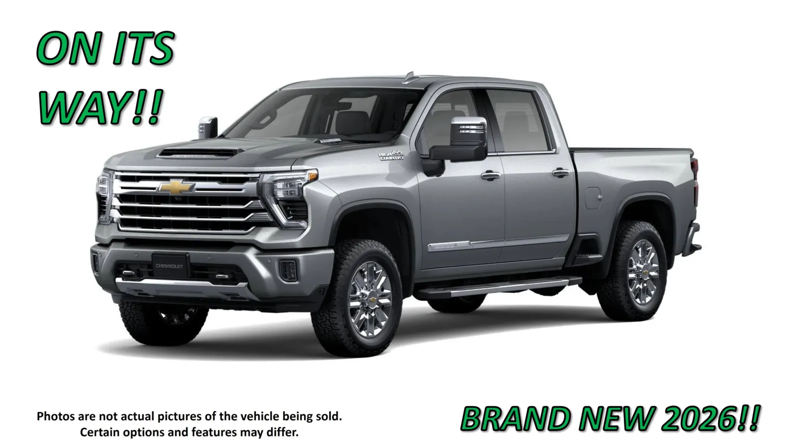 Gray 2026 Chevrolet Silverado 3500 HD High Country for sale in Clinton, MO