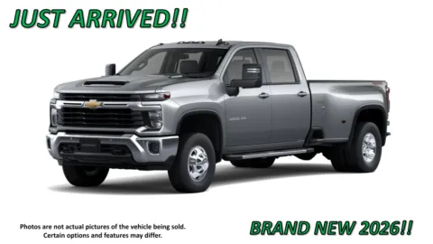 Gray 2026 Chevrolet Silverado 3500 HD LT for sale in Clinton, MO