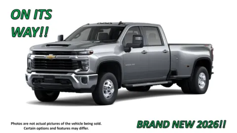 Gray 2026 Chevrolet Silverado 3500HD LT for sale in Clinton, MO