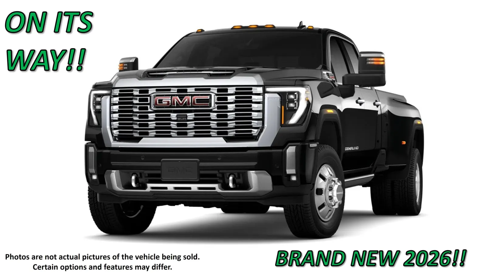 Black 2026 GMC Sierra 3500 HD Denali for sale in Clinton, MO