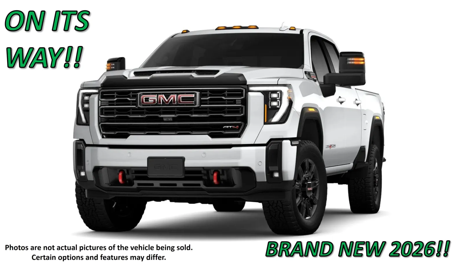 White 2026 GMC Sierra 2500 HD AT4 for sale in Clinton, MO