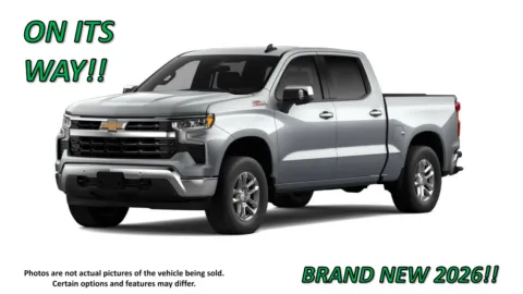 Gray 2026 Chevrolet Silverado 1500 LT for sale in Clinton, MO