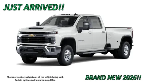 White 2026 Chevrolet Silverado 3500 HD LT for sale in Clinton, MO