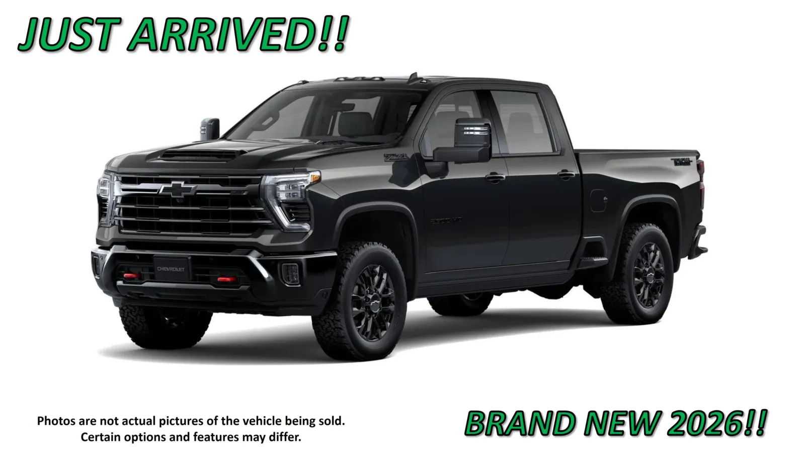Black 2026 Chevrolet Silverado 2500 HD LTZ for sale in Clinton, MO