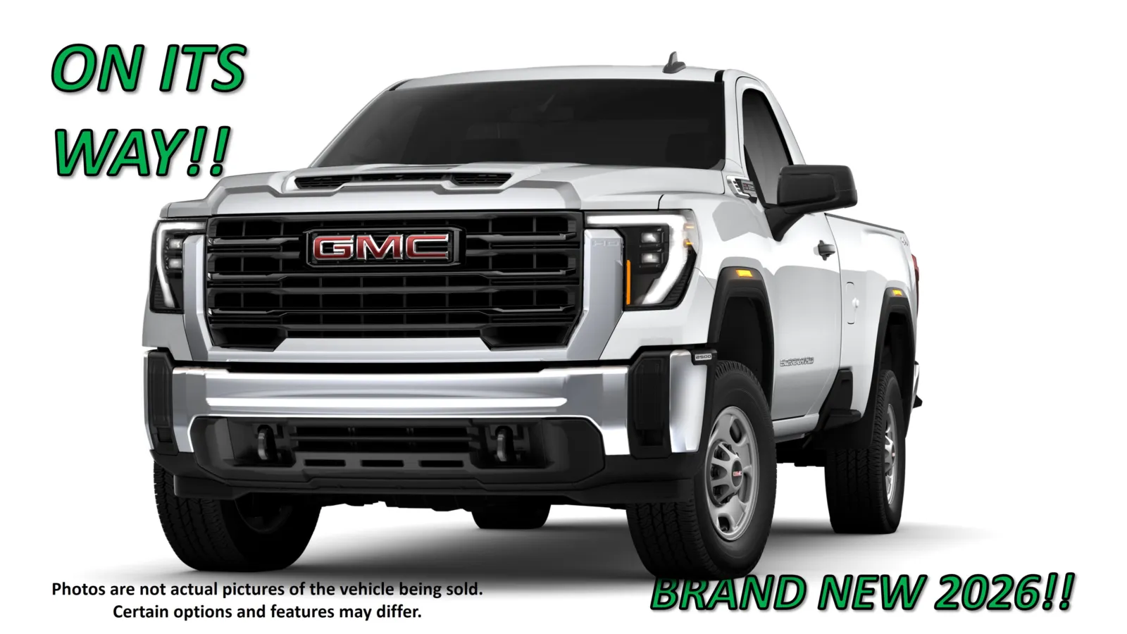 White 2026 GMC Sierra 2500 HD Pro for sale in Clinton, MO