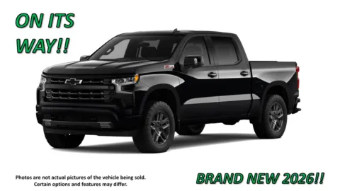Black 2026 Chevrolet Silverado 1500 RST for sale in Clinton, MO