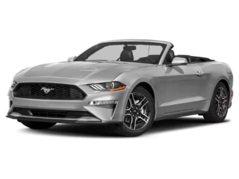 Orange 2020 Ford Mustang EcoBoost Premium for sale in Clinton, MO
