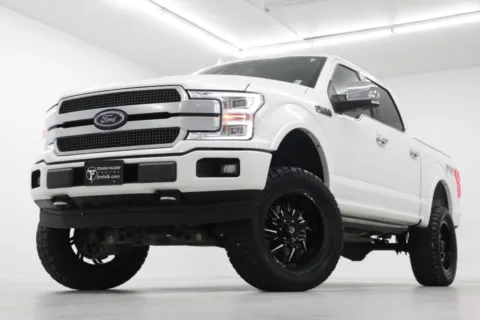 White 2019 Ford F-150 Platinum for sale in Clinton, MO