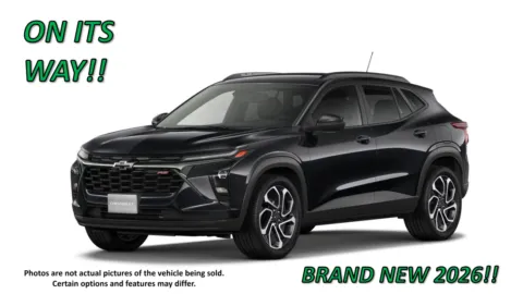 Black 2026 Chevrolet Trax 2RS for sale in Clinton, MO