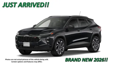 Black 2026 Chevrolet Trax 2RS for sale in Clinton, MO