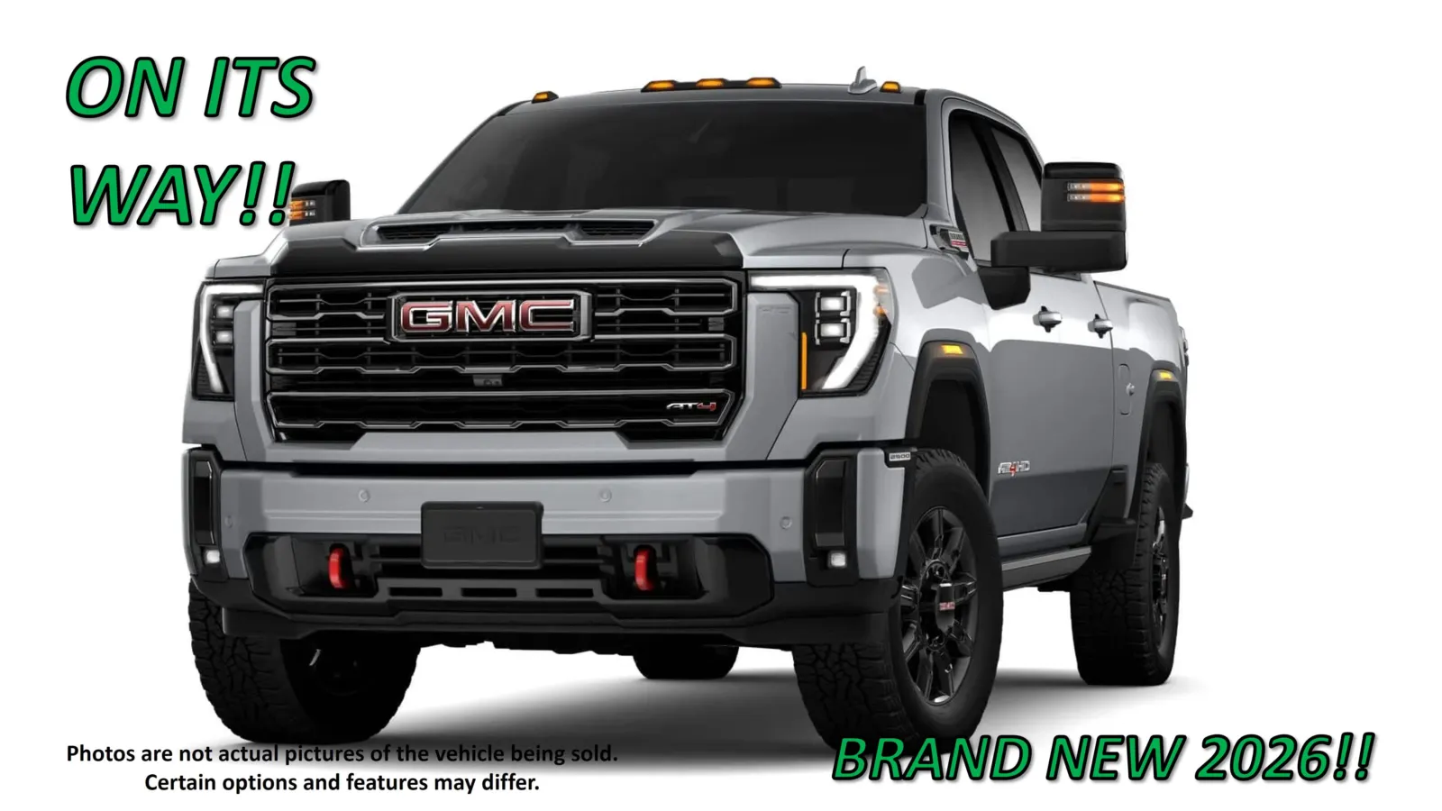 Gray 2026 GMC Sierra 2500 HD AT4 for sale in Clinton, MO