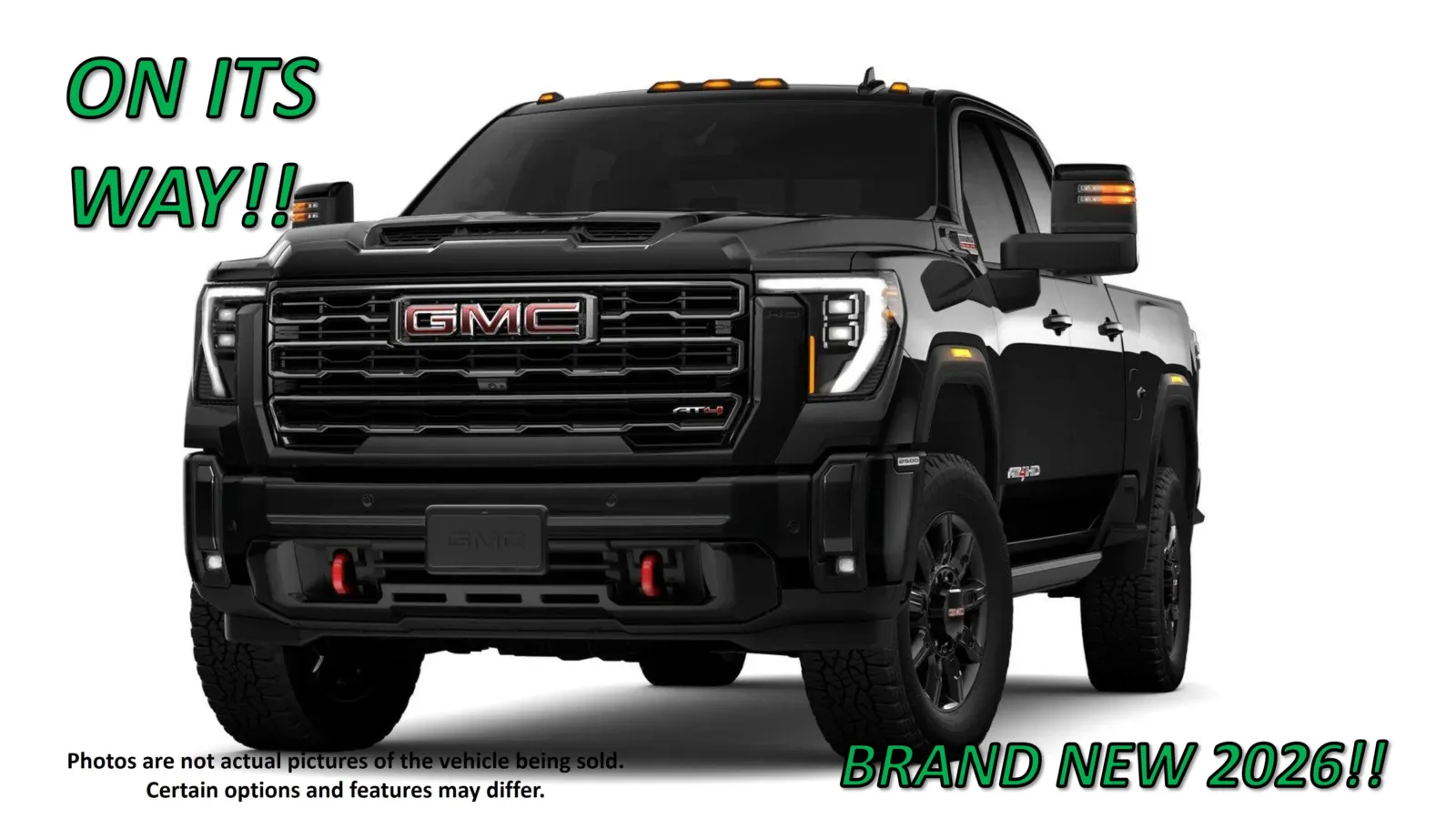 Black 2026 GMC Sierra 2500 HD AT4 for sale in Clinton, MO