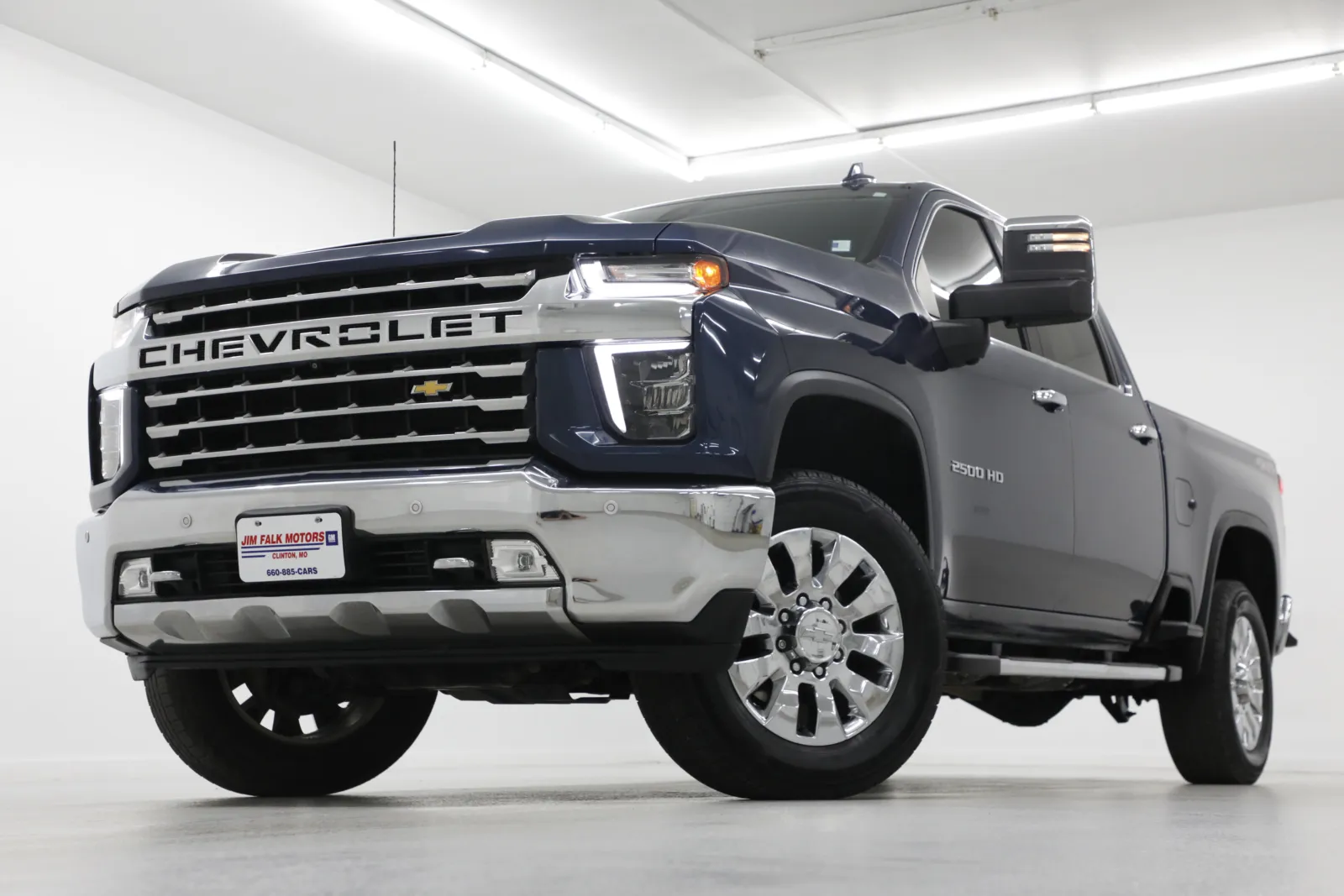 Blue 2021 Chevrolet Silverado 2500 HD LTZ for sale in Clinton, MO