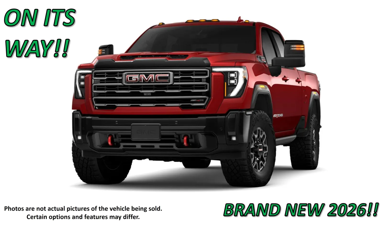 Red 2026 GMC Sierra 2500 HD AT4X for sale in Clinton, MO
