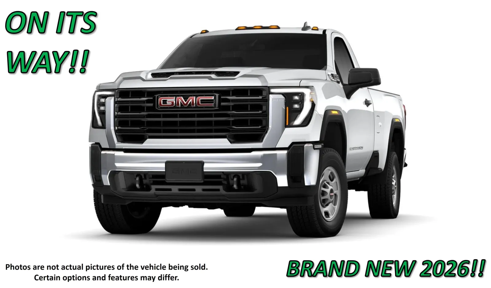 White 2026 GMC Sierra 2500 HD Pro for sale in Clinton, MO