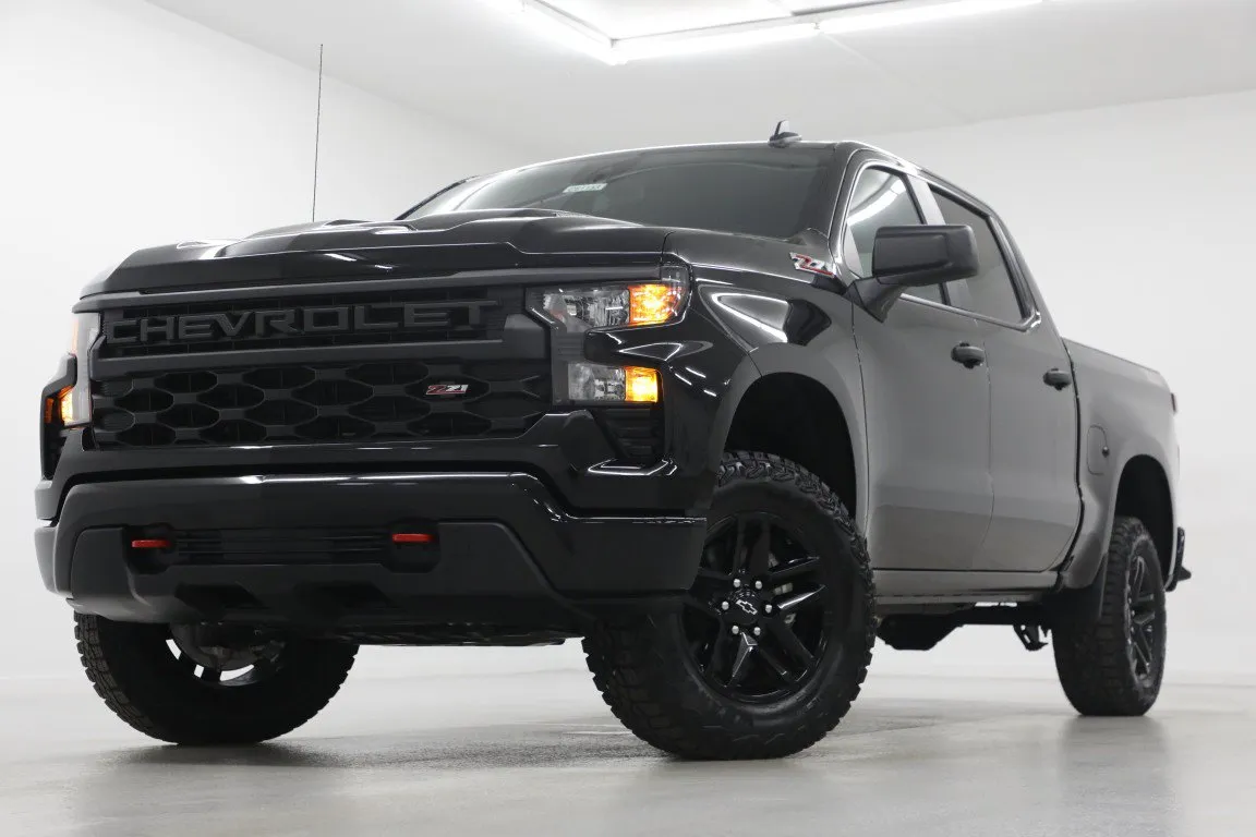 Black 2026 Chevrolet Silverado 1500 Custom Trail Boss for sale in Clinton, MO