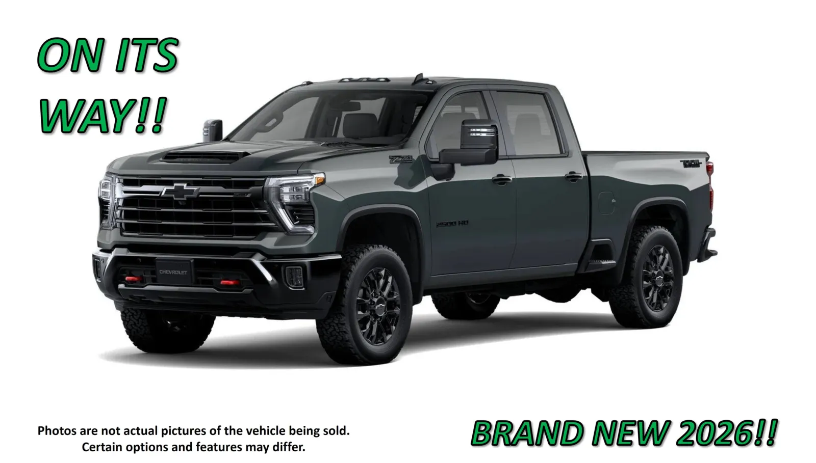 Gray 2026 Chevrolet Silverado 2500HD LT for sale in Clinton, MO