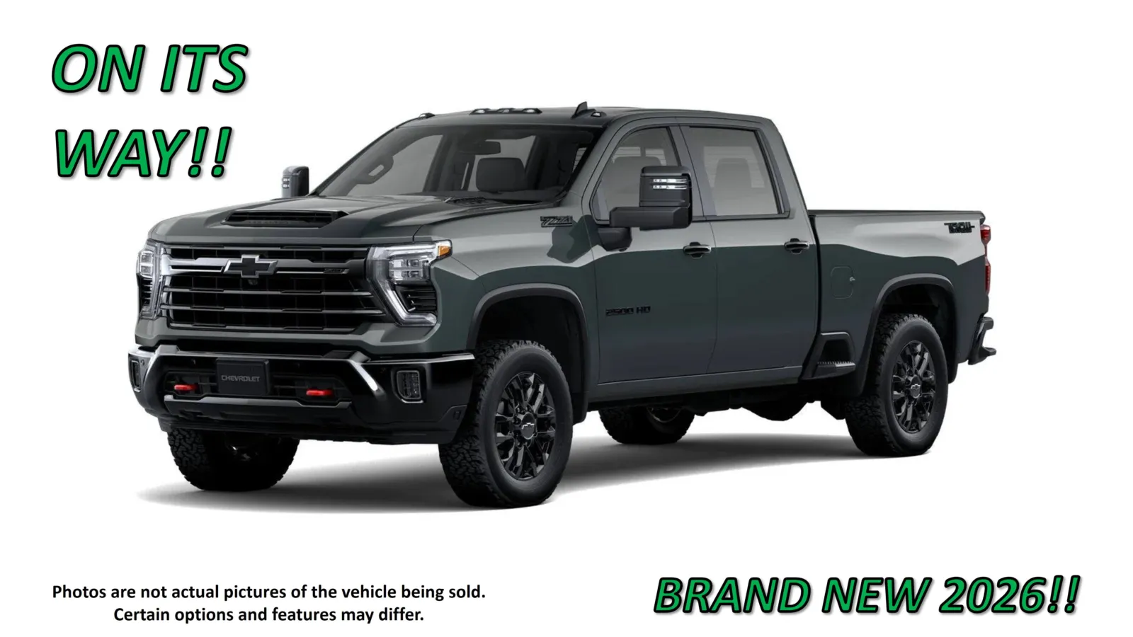 Gray 2026 Chevrolet Silverado 2500HD LT for sale in Clinton, MO