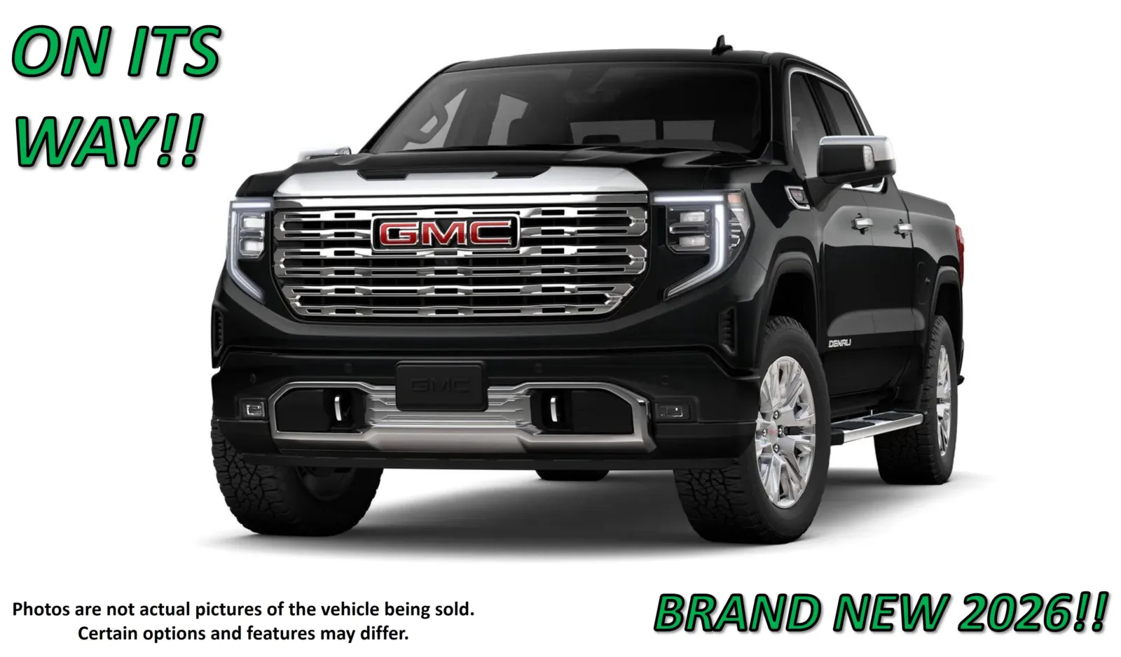 Black 2026 GMC Sierra 1500 Denali for sale in Clinton, MO