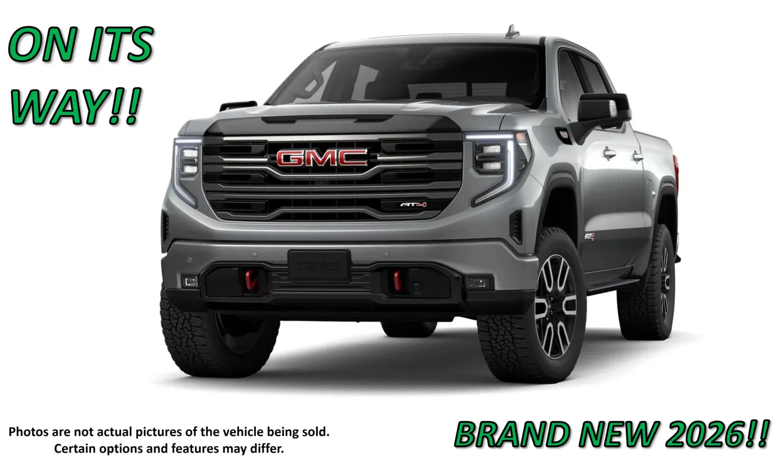 Gray 2026 GMC Sierra 1500 AT4 for sale in Clinton, MO