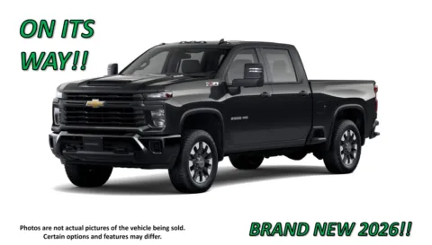 Black 2026 Chevrolet Silverado 2500 HD Custom for sale in Clinton, MO