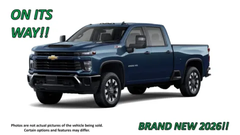 Blue 2026 Chevrolet Silverado 2500 HD Custom for sale in Clinton, MO