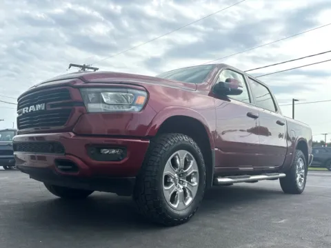 Red 2021 Ram 1500 Laramie for sale in Clinton, MO