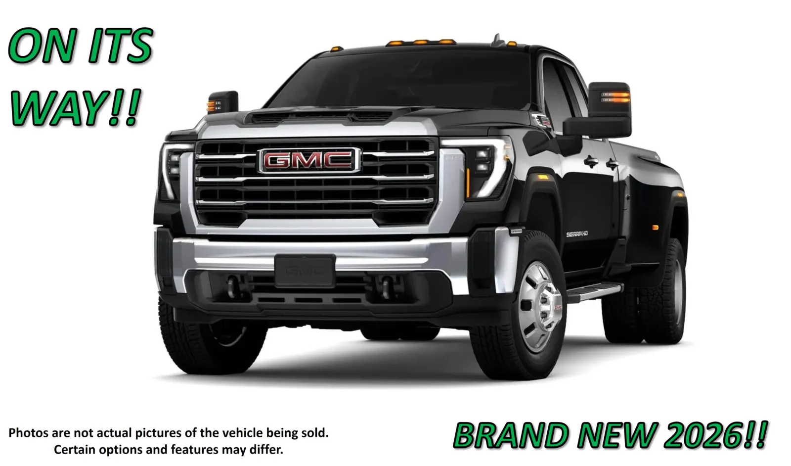 Black 2026 GMC Sierra 3500 HD SLE for sale in Clinton, MO