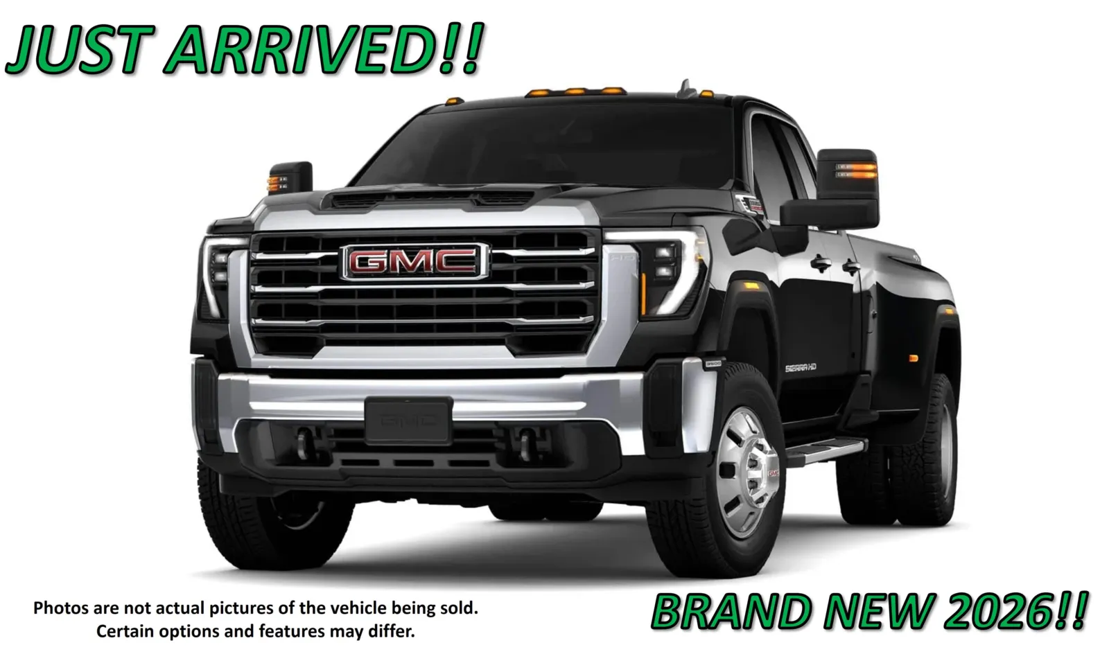 Black 2026 GMC Sierra 3500 HD DRW SLE for sale in Clinton, MO