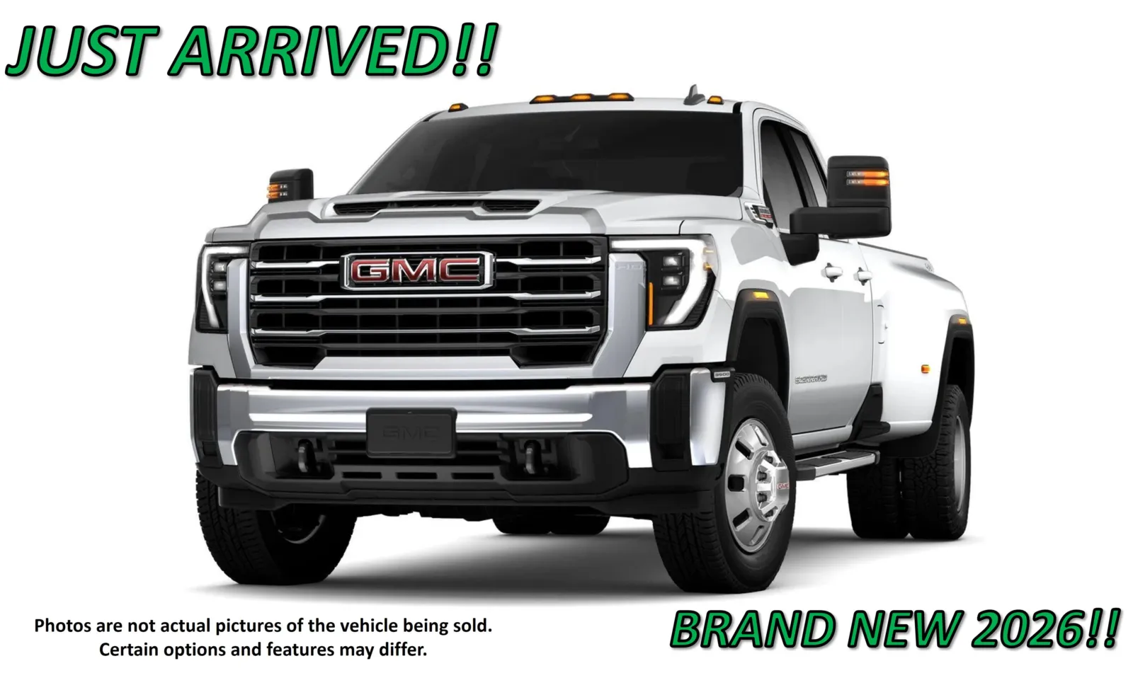 White 2026 GMC Sierra 3500 HD SLE for sale in Clinton, MO